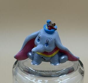 Vintage 1987 Disney Bully West Germany Dumbo & Timothy HandPainted Action Figure
